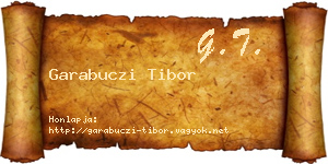 Garabuczi Tibor névjegykártya